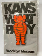 KAWS - What Party Pin (Orange)