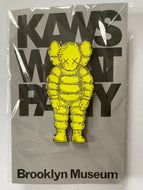 KAWS - What Party Pin (Yellow)