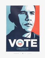 Shepard Fairey - Vote Obama '08
