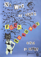 Jamie Reid - No War, No Glory (Signed)
