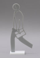 Julian Opie - Old Street Statuettes, Male (Grey)