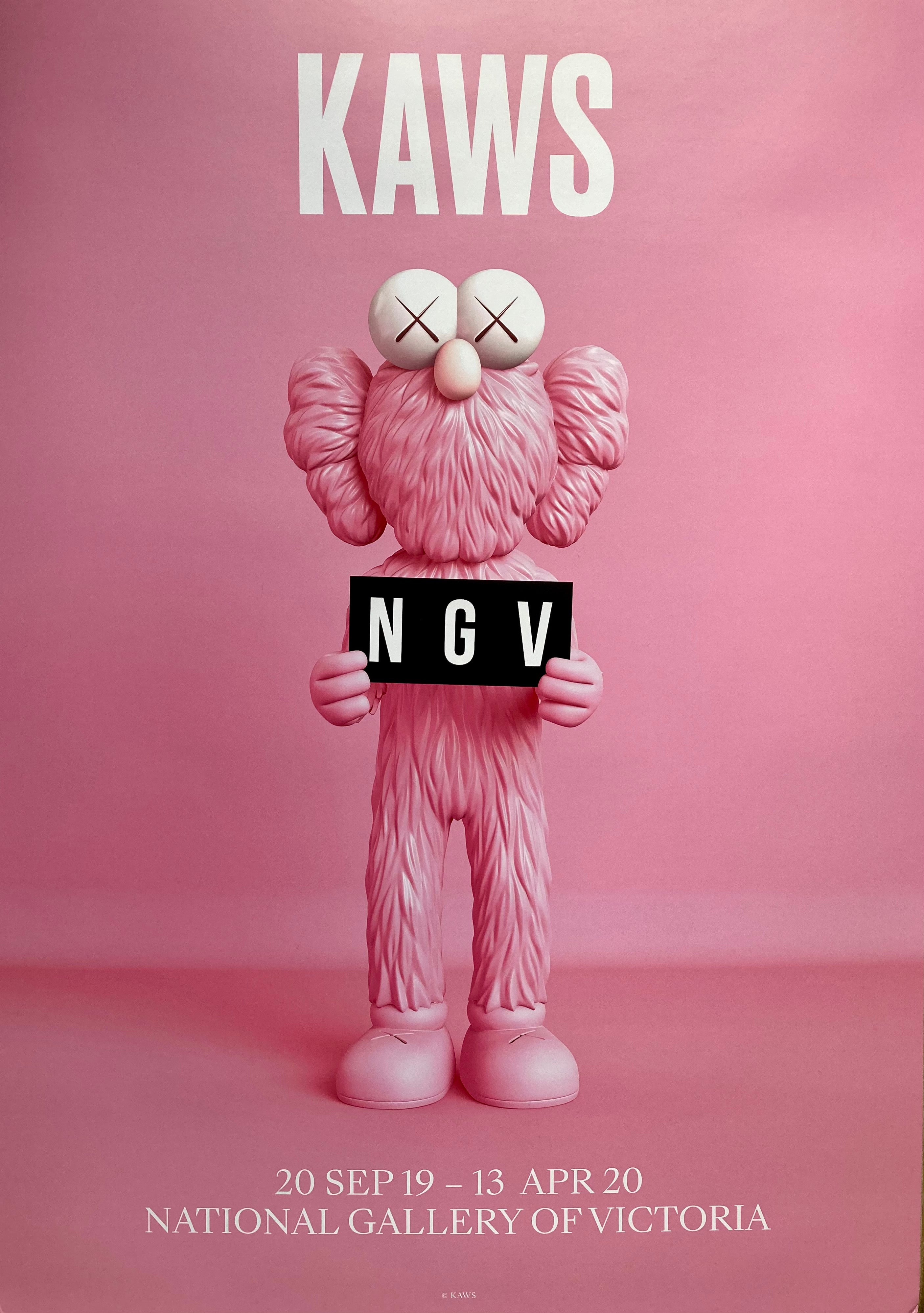 Kaws Pink Drip – printshopmtl