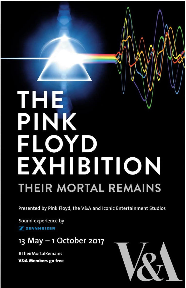 Pink Floyd - Their Mortal Remains, Exhibition Poster – Tumbling
