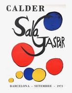 Alexander Calder - Sala Gaspar Exhibition Poster 1973