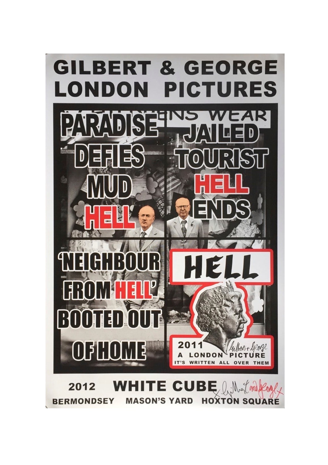 Gilbert & George - London Pictures (Signed, 2012)