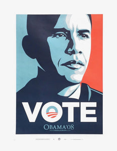 Shepard Fairey - Vote Obama '08