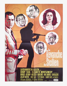 Johnny Cool, La Revanche Du Sicilien - French Movie Poster, 1963