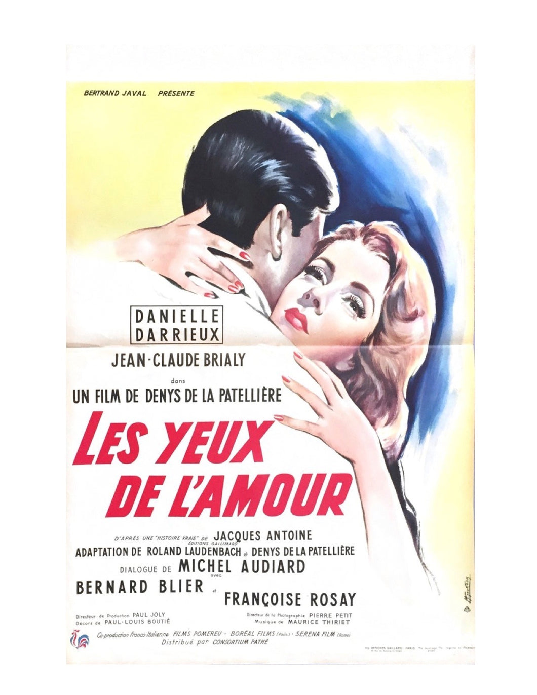 Les Yeux De L'Amour - French Movie Poster (1959)
