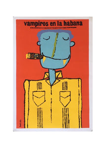 Vampiros En La Habana - Original Cuban Movie Poster